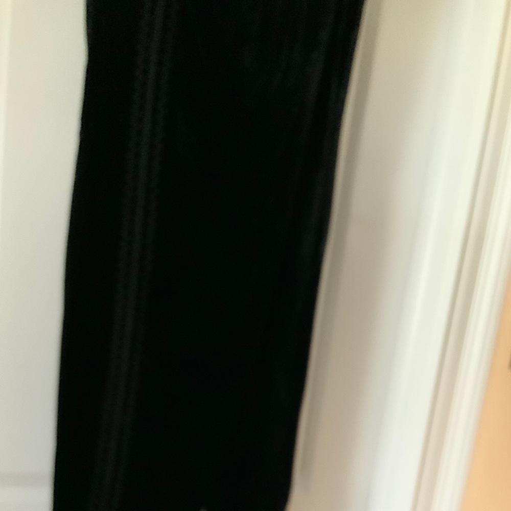 Johnny Was Velvet Black Pants